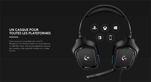 Logitech G432 casque Xbox pas cher