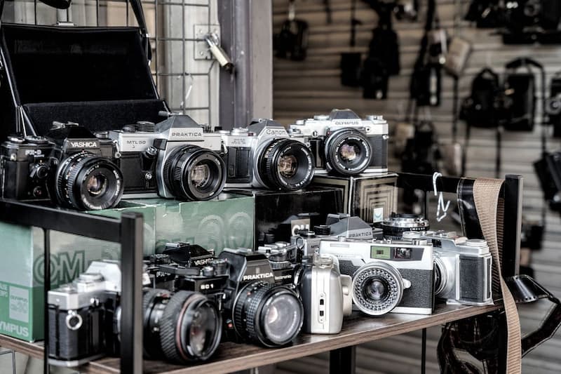 Des appareils vintage